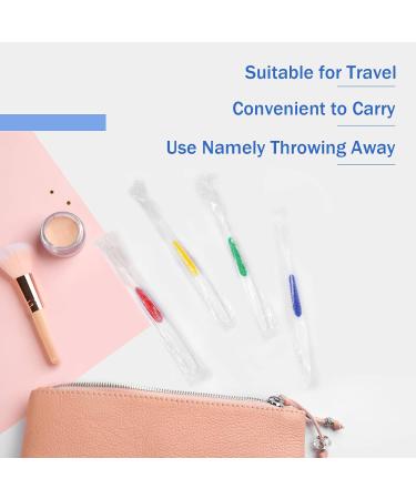 Honeydak 200 Disposable Toothbrushes | Individually Wrapped Soft Bristle Multicolor Travel Toothbrushes for Hotels | Ideal for International Shipping - Buy Online on GoSupps.com