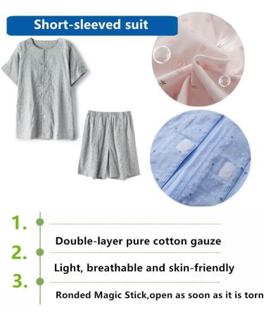 Unisex Magic Stick Pants for Bedridden Patients | Hospital Tear Away Pants for Post Surgery & Elderly Care | Pink Large - Buy Online on GoSupps.com