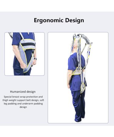 ZPBlwt Patient Sling - Full Body Standing Aid for Rehabilitation & Walking Support | No Crane Required - Buy Online on GoSupps.com