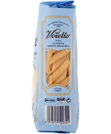  Italian Gourmet E.R. Voiello Pasta Penne Rigate Pack of 20 100% Italian Pasta N 152 500 g + Italian Gourmet Polpa 400 g - Buy Online on GoSupps.com