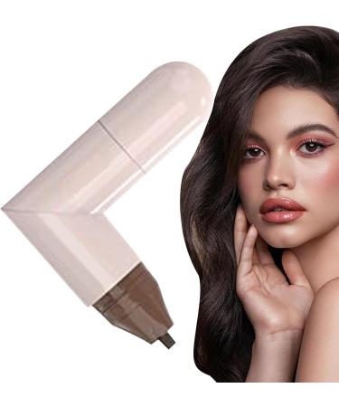 Eye Pencil StampWaterproof Eye Stencils Double Sided Waterproof Smudge Proof Long Lasting Eyeliner Pencil Applicator for Women Makeup Brown - Buy Online on GoSupps.com