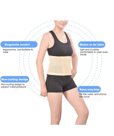 Adjustable Lower Waist Support Belt for Men & Women - Breathable Nylon Belly Band for Postpartum Relaxation - Buy Online on GoSupps.com