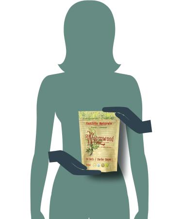 Foothills Naturals Wormwood Herb Cut and Sifted Organic - 8 Ounces / 227 Grams - Buy Online on GoSupps.com