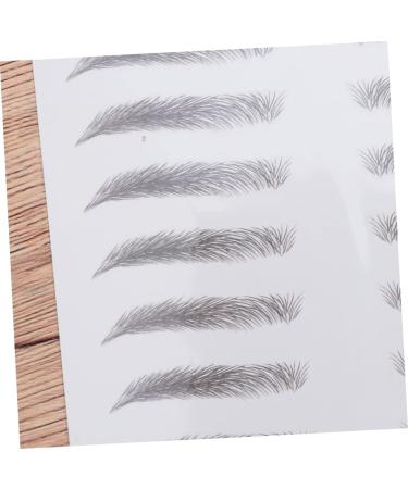 MAGICLULU 4 Pcs 3d Eyebrow Stickers Eyebrows Wash Wipes Turbans for Women The Lazy 6 Proof ze005x2pcs Blackx2pcs - Buy Online on GoSupps.com