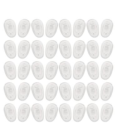 Coheali 30 pairs of glasses nose pads nasal piece for glasses silicone-air chamber-nose pads glasses nose pieces soft nose cushion glasses stain.
