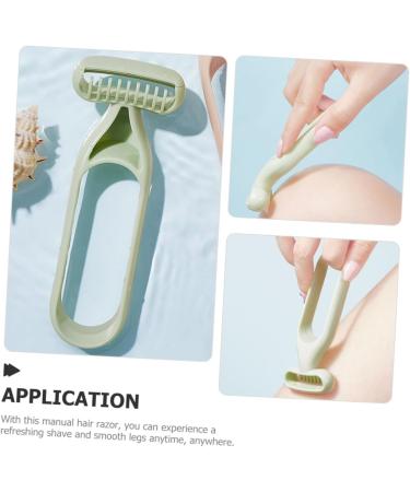 2 Pi ces Tondeuse Femme pour Poils Du Corps Abs L ger Rasoir Manuel pour Aisselles et Jambes pilation Douce Irritation Outil de Beaut Portable - Buy Online on GoSupps.com