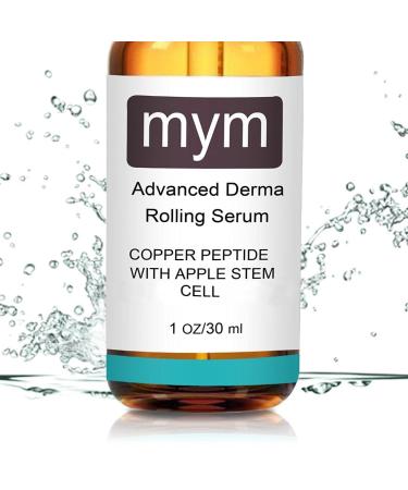 Copper Peptide Serum With Swiss Apple Stem Cell Boosts Collagen Production. Ideal Result Working with Derma Roller. 1.01 Fl Oz (Pack of 1)