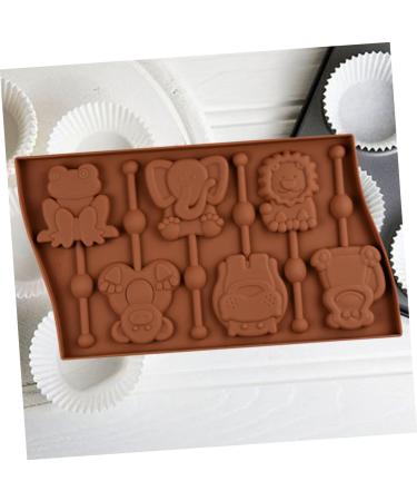 MAGICLULU 3pcs 6 Fondant Molds Animal Cake Baking Mold Silicone Gummy Mold Animal Stencils Ice Block Mold Silicone Baking Molds Candy Molds Baking Fondant Mold Cartoon Lollipop Mold mediumx3pcs As Shownx3pcs - Buy Online on GoSupps.com