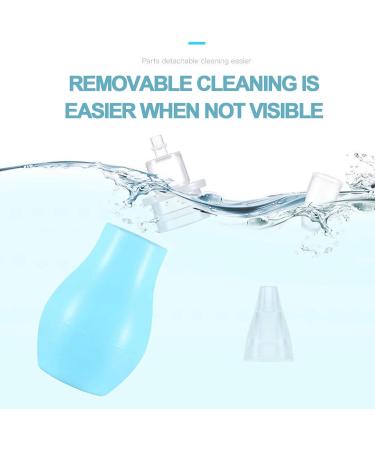 GWAWG 3 PCS Baby Nasal Aspirator Nose Sucker - Mucus Removal for Newborns and Toddlers (Blue Yellow Pink) - Buy Online on GoSupps.com