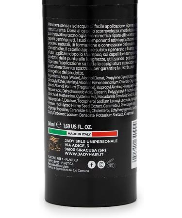 JADY LUXURY Hyper Restructuring Bomimetic Peptide Mask Leave-In 50ml Regenerating for Damaged Hair & Deep Hydration with Advanced Technology - Buy Online on GoSupps.com