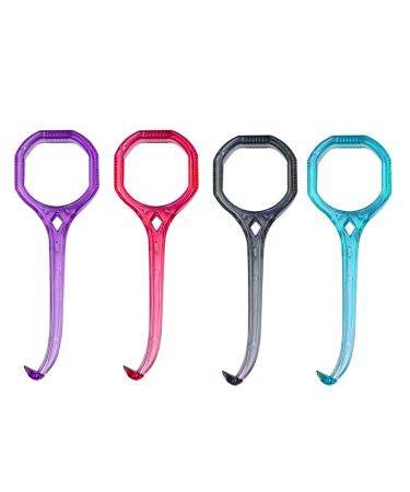 Aligner remover tool 4 pieces of clear aligner removal tool for invisible removable braces oral care disassembly accessories - 4 colors B