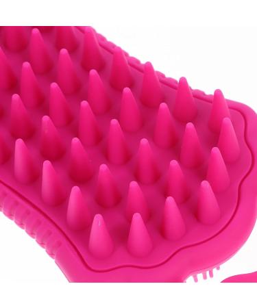 Coolhiya Silicone Scalp & Body Massage Brush - Ultimate Bathing Washer & Cleaning Device for Deep Cleansing & Relaxation - Buy Online on GoSupps.com