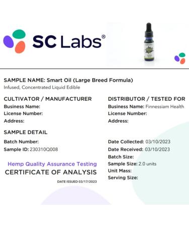 CBD Alternative Smart Oil for Horses & Other large animals | All-Natural Synergistic Blend with Omega 3-6-9 from Cetrified Organic Hemp Seed Oil Dragon's Blood Anti-oxidant Anti-flammatory Product - Medium Animal (26-75lbs) 15ml Medium Animal (26-75 lbs)  - Buy Online on GoSupps.com