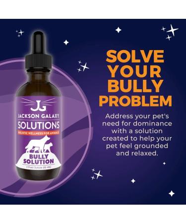 Jackson Galaxy Bully Solution (2 oz.) - Natural Pet Relaxation Aid for Bullying and Dominance - Buy Online on GoSupps.com