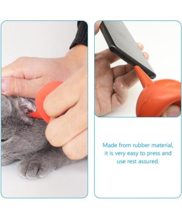 2pcs Ear Wax Removal Rubber Squeeze Bulb for Adults & Pets - Soft Hand Syringe for Ear Cleaning - Laboratory Tool for Ear Health and Inspection - Buy Online on GoSupps.com