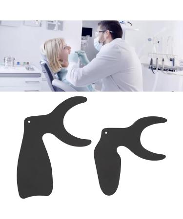 2 Pcs Dental Photo Contrast Oral Black Background Board High Temperature Resistant Intraoral Photo Contraster with Scale Professional Dental Tool - Buy Online on GoSupps.com