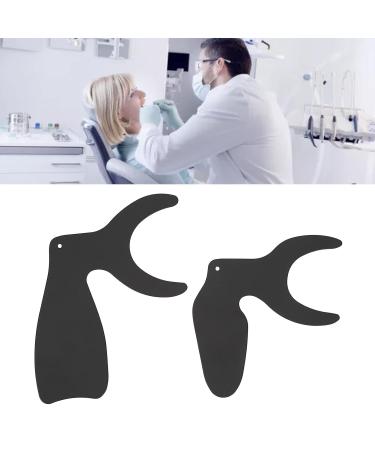 2-Piece Dental Photo Control Set - Long Handle Opaque Background Plaque for Oral Care & Contrast Scale - Buy Online on GoSupps.com