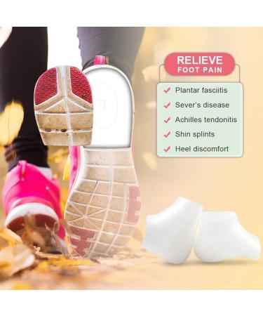 Invisible Height Increase Insole - 1.7in Silicone Heel Lift for Men and Women - Buy Online on GoSupps.com