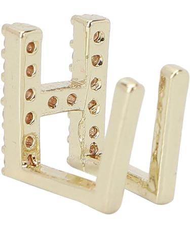 Shop Gold Capital Letter H Hip Hop Tooth Decoration Halloween Dental Accessories - Buy Online on GoSupps.com