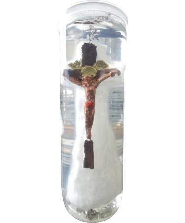 Just Judge Spiritual Gel Candle - Clear & White | International Shipping Available - Buy Online on GoSupps.com