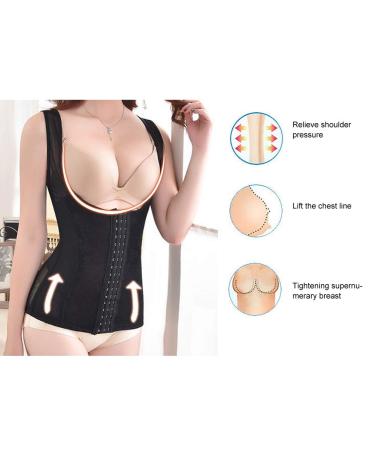 JTLB Breathable Body Shape Waist Trainer for Women - Slimming Corset in Black for Perfect Body Shaping - Buy Online on GoSupps.com