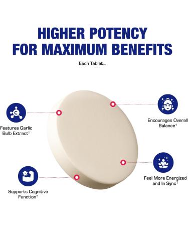 High Allicin Odorless Garlic Pills - Clinical Formula Allicin Supplement for Heart and Immune Support - Vegetarian Non-GMO & Made in The USA in cGMP Facilities - 60 Servings - Buy Online on GoSupps.com