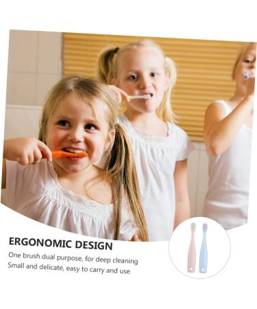 Beavorty 2-Piece Children's Toothbrush Set - Soft Bristles for Babies & Kids | Charming & Comfortable Oral Care - Buy Online on GoSupps.com