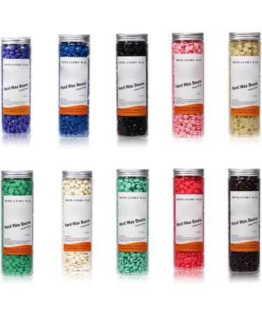 Rongweiwang 400g Chocolate Hair Removal Wax Beans - Skin-Friendly Universal Epilation for Professional Salon Results - Buy Online on GoSupps.com