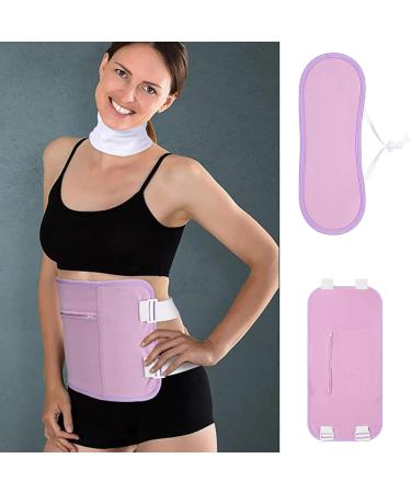 1/2 Pack Castor Oil Pack Wrap Reusable Castor Oil Pack Kit for Liver D-etox Neck Care Wrap Castor Oil Compress Waterproof Oil-Proof Waist Pack for Joint Liver Neck Reproductive System Neck Support + Waist Support - Buy Online on GoSupps.com