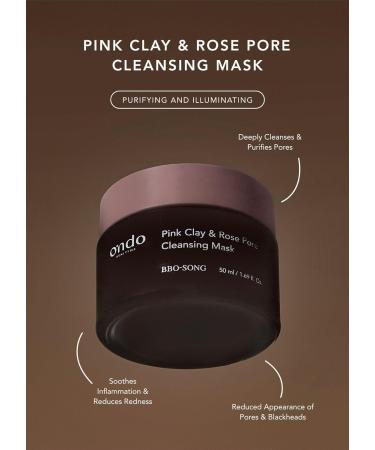 Miin Cosmetics NOVA ENGEL Pink Clay & Rose Pore Cleansing Mask 50 Ml - Buy Online on GoSupps.com