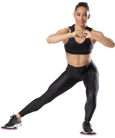 Your Choice Sliders - Fitness Equipment Floor Slider Discs for Core & Full Body Workout - Black - Buy Online on GoSupps.com