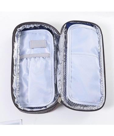 Insulin Cooler Travel Case Portable Diabetic Insulin Pens Medication Cooling Case Bag for Insulin Pen Glucose Meter and Diabetic Supplies(2 pcs) - Buy Online on GoSupps.com
