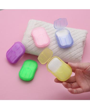 LAZULZ Hotel Disposable Bath Soap Tablets - Portable Travel Hand Washing Mini Soap Paper - Buy Online on GoSupps.com