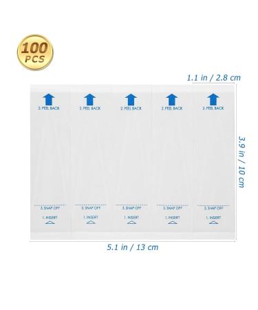 Healifty 100Pcs Disposable Thermometer Covers for Digital Thermometers - Oral Ear Rectal Thermometer Sleeves - Buy Online on GoSupps.com