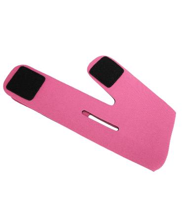 Post Surgery Neck & Chin Compression Wrap | Face Slimming Bandage Belt for Double Chin & Face Lift (Rose Red - Buy Online on GoSupps.com