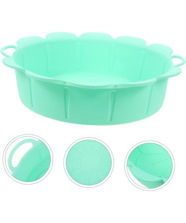 Zerodeko 3pcs Air Fryer Pan Roasting Pan Toaster Air Fryer Non- Silicone Air Fryer Line Household Products Greenx3pcs 21X21X5.2CMx3pcs - Buy Online on GoSupps.com