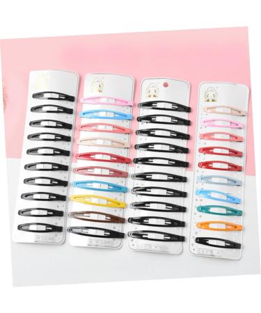 FRCOLOR Kids Hair Accessories black clips bangs clip clips for black barrettes Pure Color Barrettes Girls Snap Hairpins Barrettes child headgear Kid Hair Accessories - Buy Online on GoSupps.com