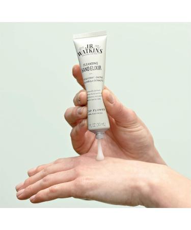 J.R. Watkins Hemp Flower Hand Elixir Waterless Cleansing Hand Wash 1 oz | International Shipping Available - Buy Online on GoSupps.com