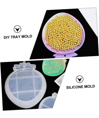 Hohopeti 1pc Strawberry Silicone Mold Folding Chairs Home Diy Mold White Epoxy Resin Household White 18.3X22CM - Buy Online on GoSupps.com