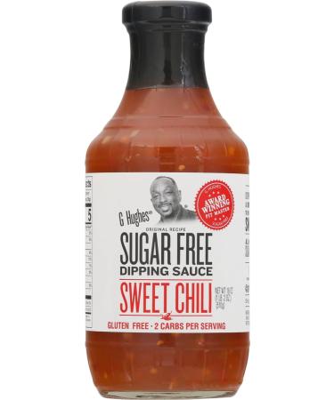 G Hughes Sugar Free Sweet Chili Sauce 2 Pack Bundled With a Snack Scout Basting Brush - Buy Online on GoSupps.com