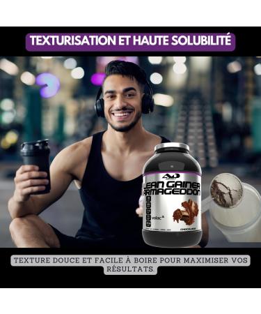 Addict sport nutrition - Armageddon - Prot ine de musculation - 100g de prot ines par portion - Gainer avec whey rapide BCAA L-Glutamine et Maltodextrine - Prise de masse - 2 Kg -Chocolat - noisette Chocolat noisette 2 kg (Lot de 1) - Buy Online on GoSupps.com