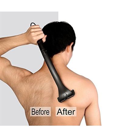 Foldable Back Trimmer for Men | Fast Painless Back Hair Remover with Long Handle - Buy Online on GoSupps.com
