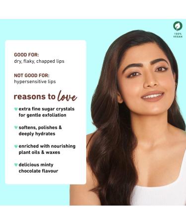 Vegan Mint-O-Coco Lip Scrub | Candy Melts | Nourishing Plant-Based Formula for Dry Chapped Lips - 100% Vegan 12g - Buy Online on GoSupps.com