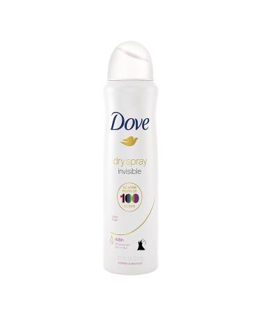 Dove Antiperspirant Dry Spray - Invisible - Clear Finish - 3.8 OZ (107 g) Per Can - Pack of 3 Cans - Buy Online on GoSupps.com