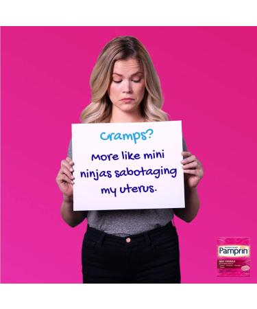 Pamprin Max Menstrual Pain Relief Caplets - 24 ct | Maximum Strength Formula - Buy Online on GoSupps.com