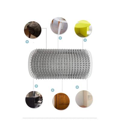 Cat Self Groomer with Catnip Pouch 4 Pack - Grooming Brush & Massage Comb for Cats - Kitten & Puppy Tool - Buy Online on GoSupps.com
