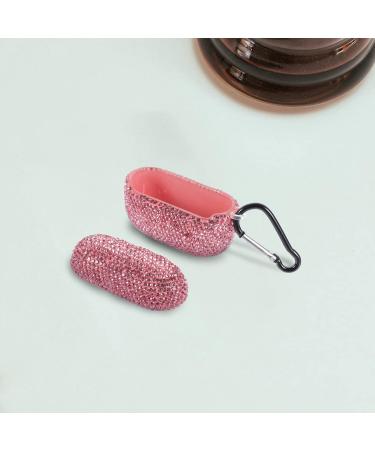 UKcococo Shiny Headphone Shell | Decorative & Reliable Earphone Cover | Pink Strass Protection (6.5x6x2.5cm) - International Shipping Available - Buy Online on GoSupps.com