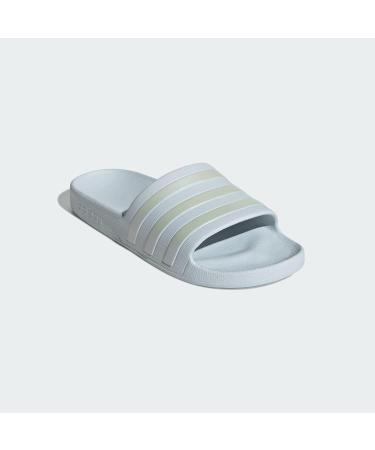 Buy adidas Damen Adilette Aqua Slide Sandal 40 2/3 EU - Magic Beige Weiß | International Shipping Available - Buy Online on GoSupps.com