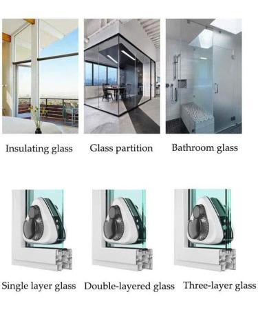 Glass Cleaner Artifact Household Double-Sided Wiping Magnetic Hollow Window Scraping Water Glass Cleaner - Buy Online on GoSupps.com