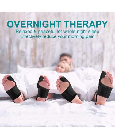 AVIDDA Bunion Corrector - Big Toe Straightener for Day/Night Relief - Left Foot, Black - 1PC - Buy Online on GoSupps.com